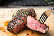 Elk New York Strip Steaks